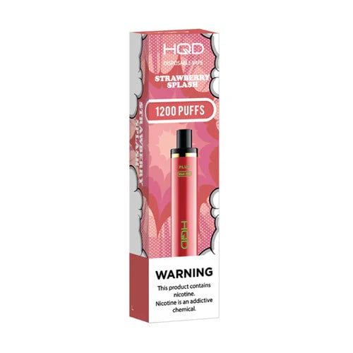 HQD Cuvie Plus Strawberry Splash Flavor - Disposable Vape