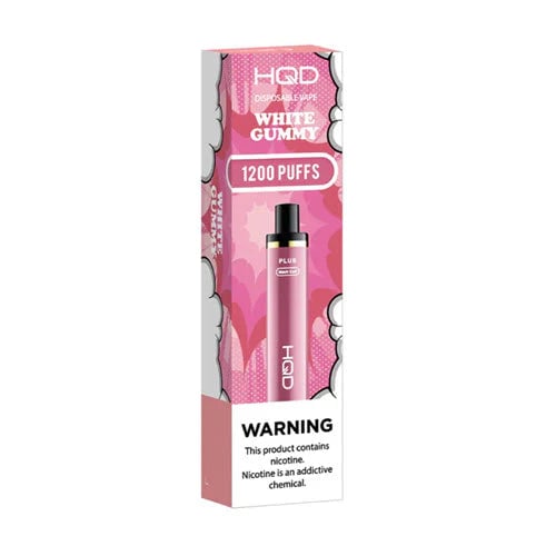 HQD Cuvie Plus White Gummy Flavor - Disposable Vape