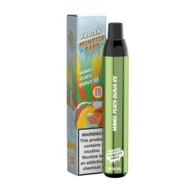 Monster Bar Frozen Mango Peach Guava Ice