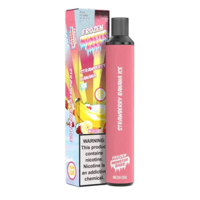 Monster Bar Strawberry Banana Ice