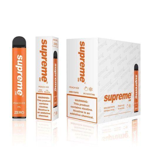 Supreme Zero Peach Ice