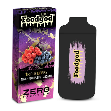 Foodgod Luxe Zero Nicotine - Triple Berry