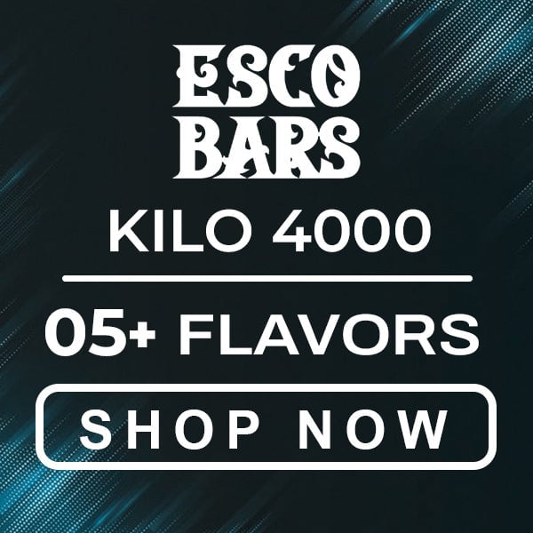 Esco Bars Kilo 4000 Flavors