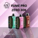 Fume PRO ZERO 30K Flavors