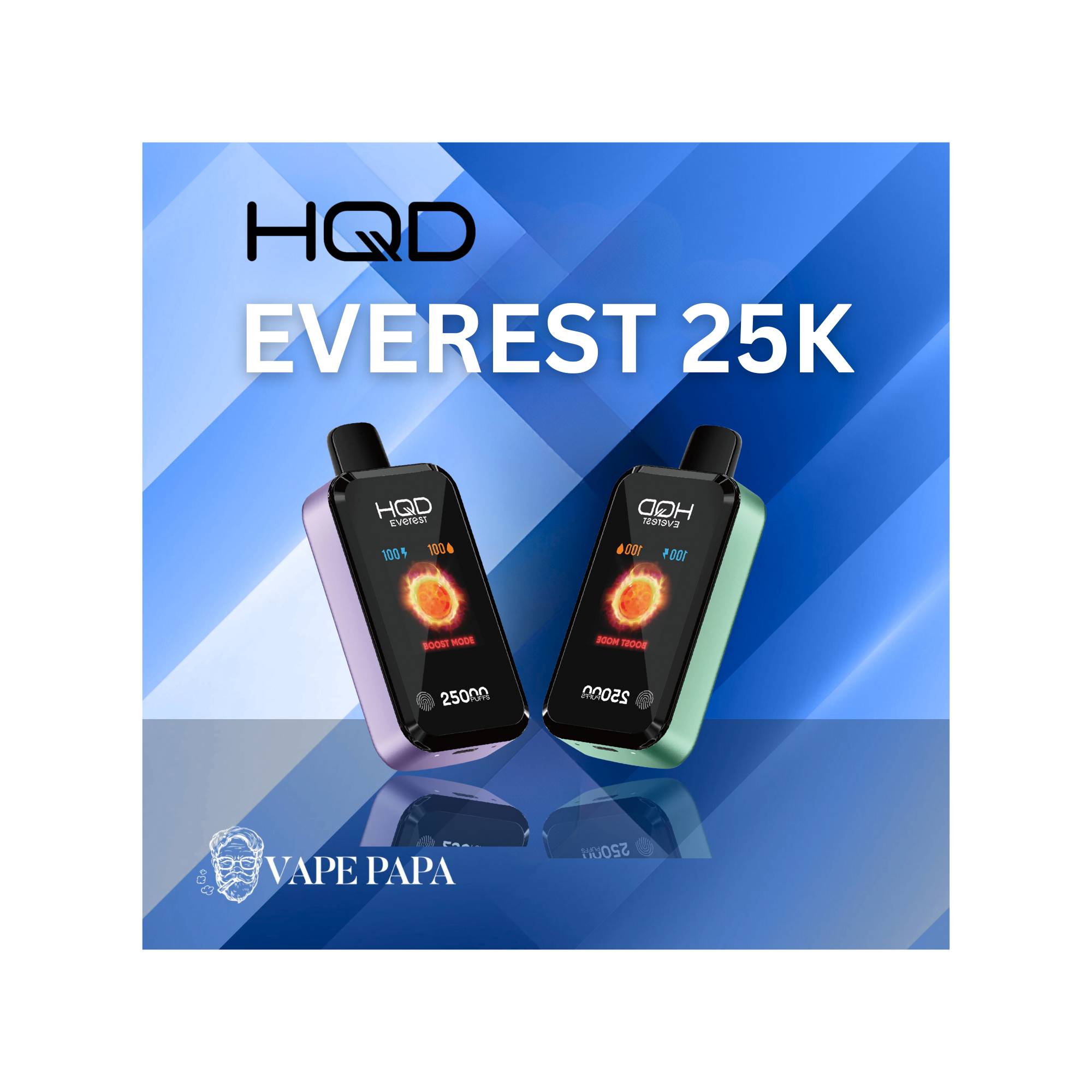 HQD Cuvie Everest 25K Flavors