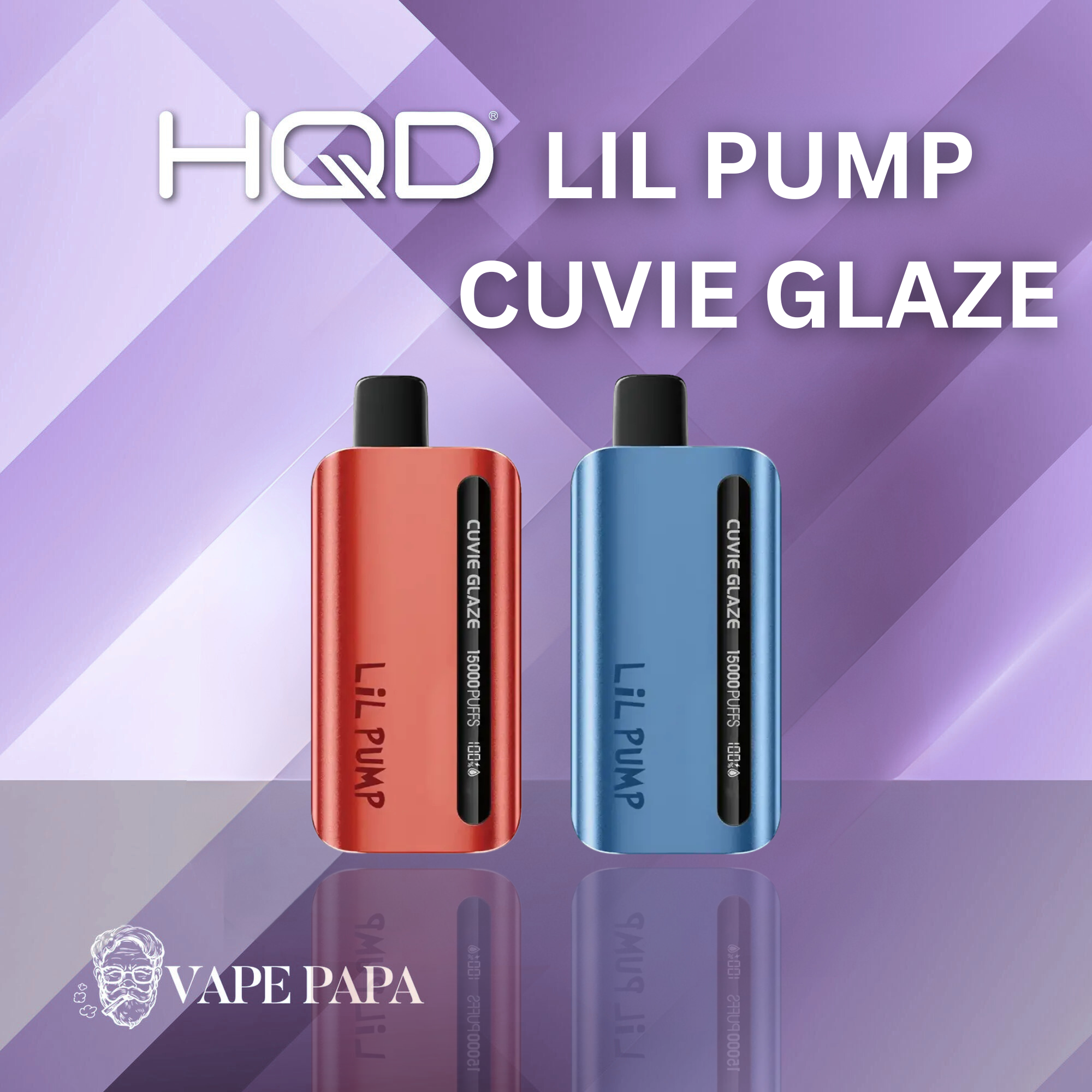 HQD Lil Pump Cuvie Glaze Flavors