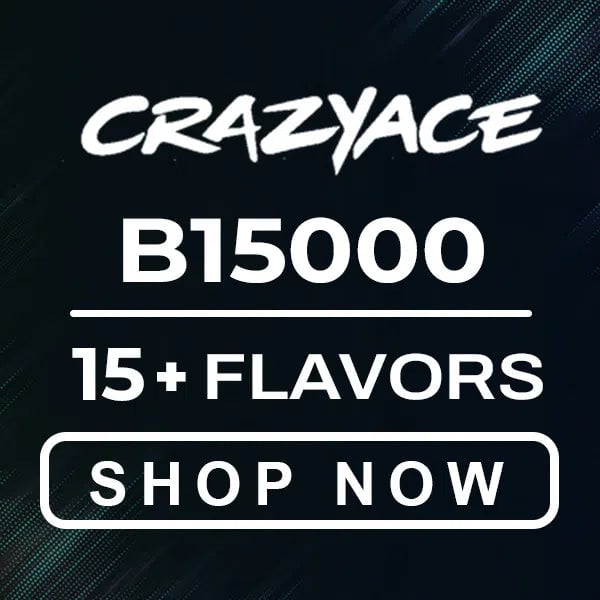 CrazyAce B15000 Flavors