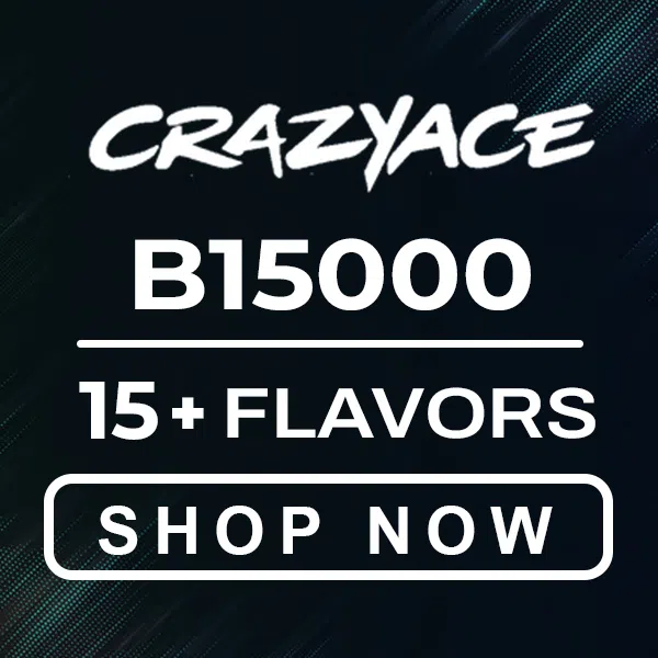 CrazyAce B15000 Flavors