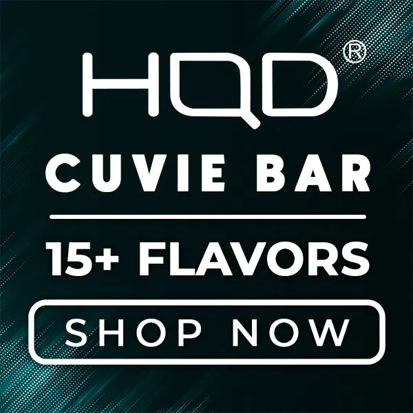 HQD Cuvie Bar Flavors