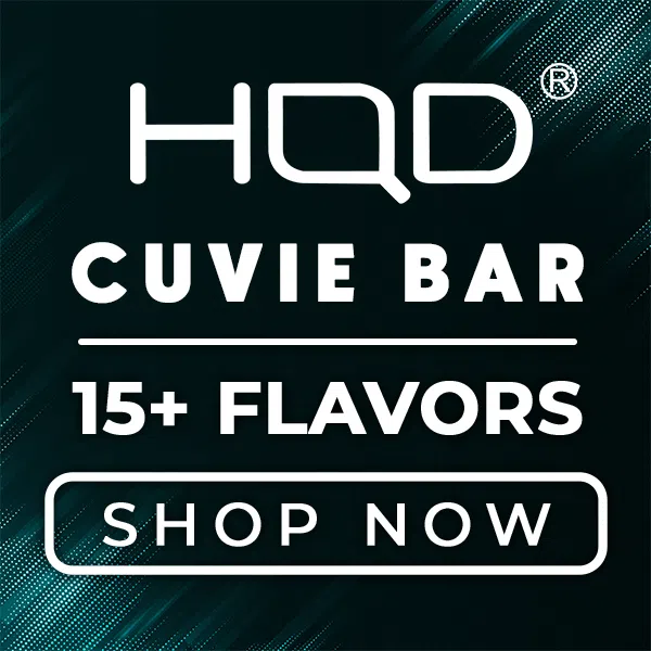 HQD Cuvie Bar Flavors