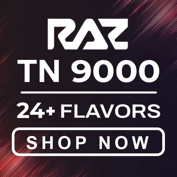 Raz TN 9000 Flavors