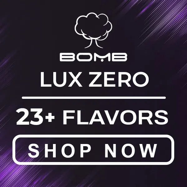 Bomb Lux Zero Flavors
