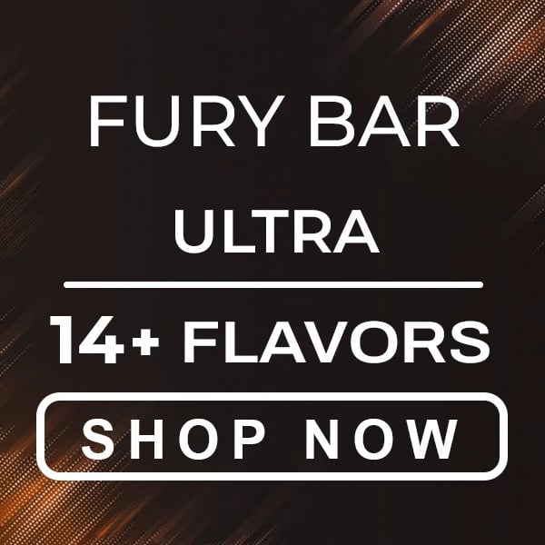 Fury Bar Ultra Flavors
