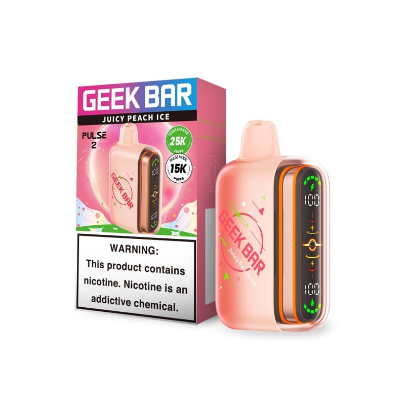 Geek Bar Pulse 2 Juicy Peach Ice