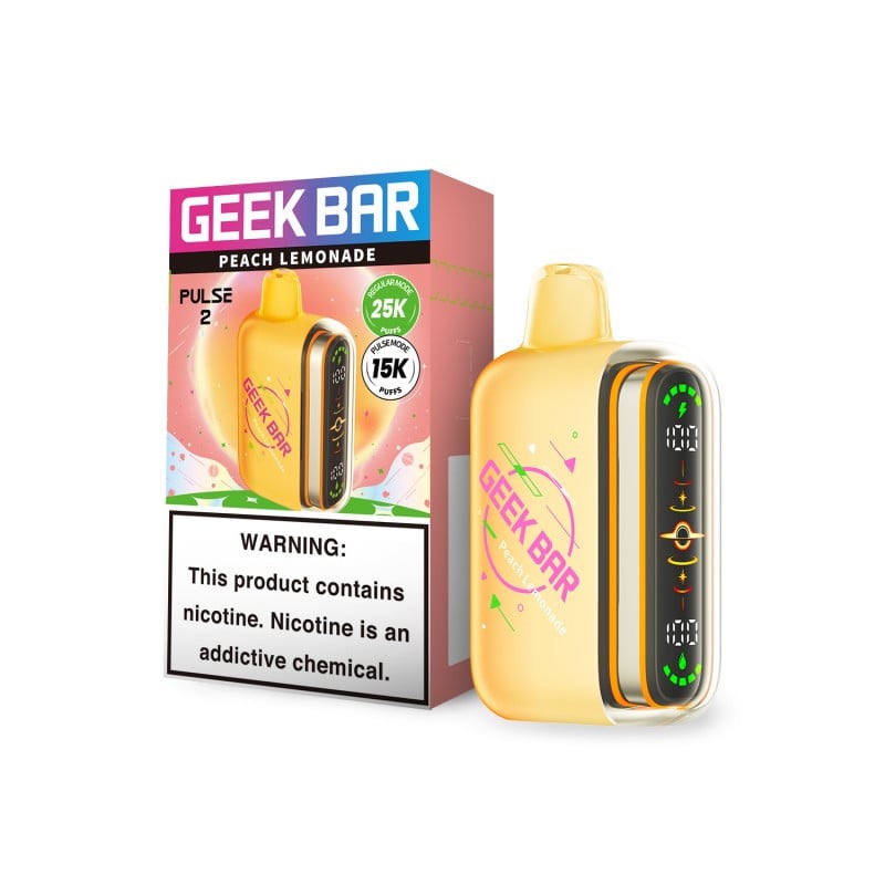 Geek Bar Pulse 2 Peach Lemonade
