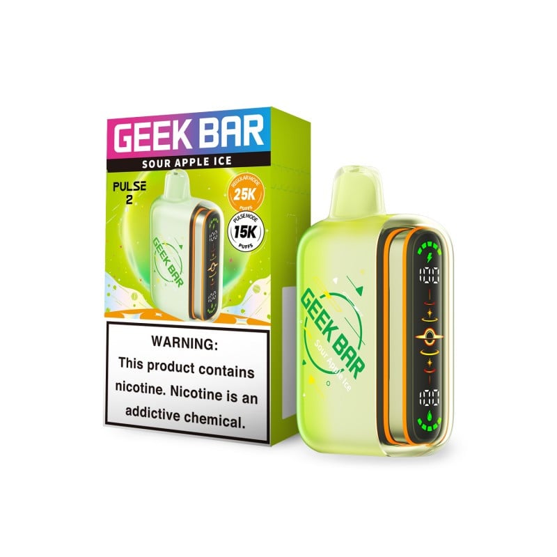 Geek Bar Pulse 2 Sour Apple Ice