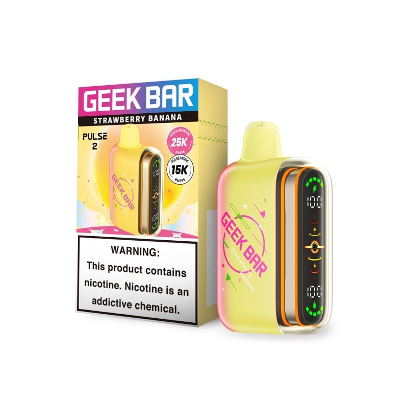 Geek Bar Pulse 2 Strawberry Banana