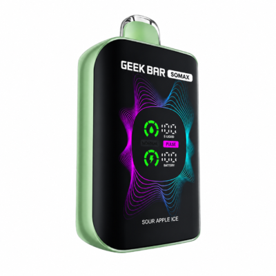 Geek Bar Somax 80K Disposable Vape - Sour Apple Ice