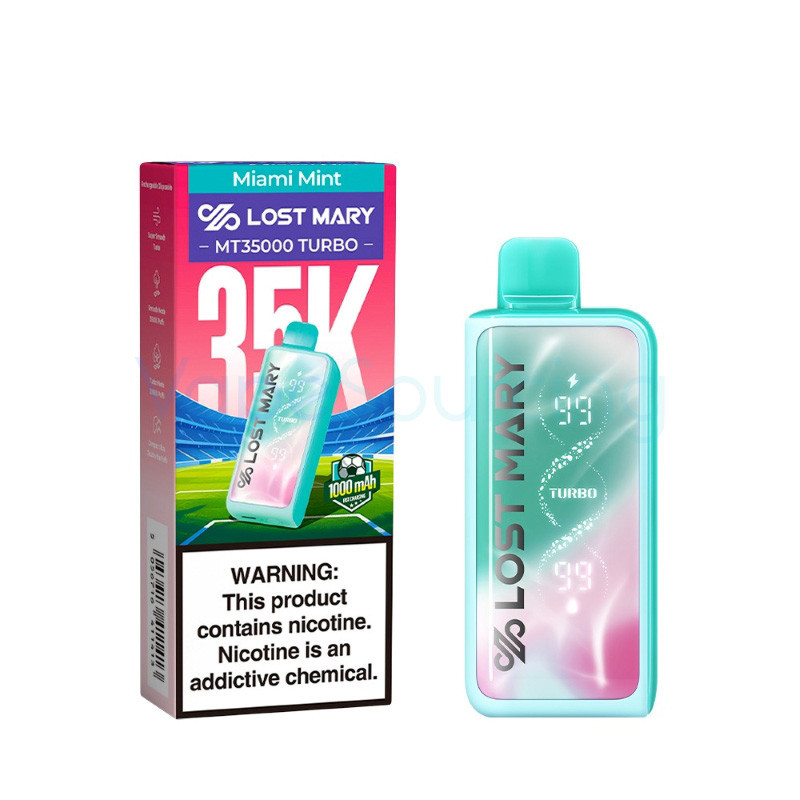 Lost Mary MT35000 World Cup Edition Disposable Vape - Image 2