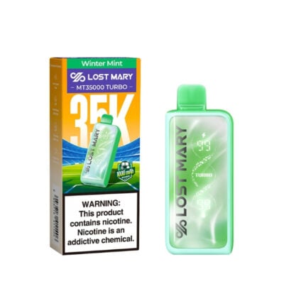 Lost Mary MT35000 World Cup Edition Disposable Vape - Winter Mint