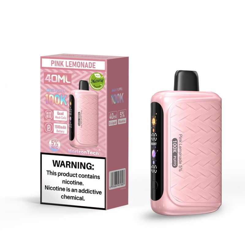 HorizonTech 100K disposable vape - Pink Lemonade