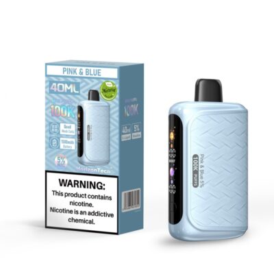 HorizonTech 100K disposable vape - Pink n Blue
