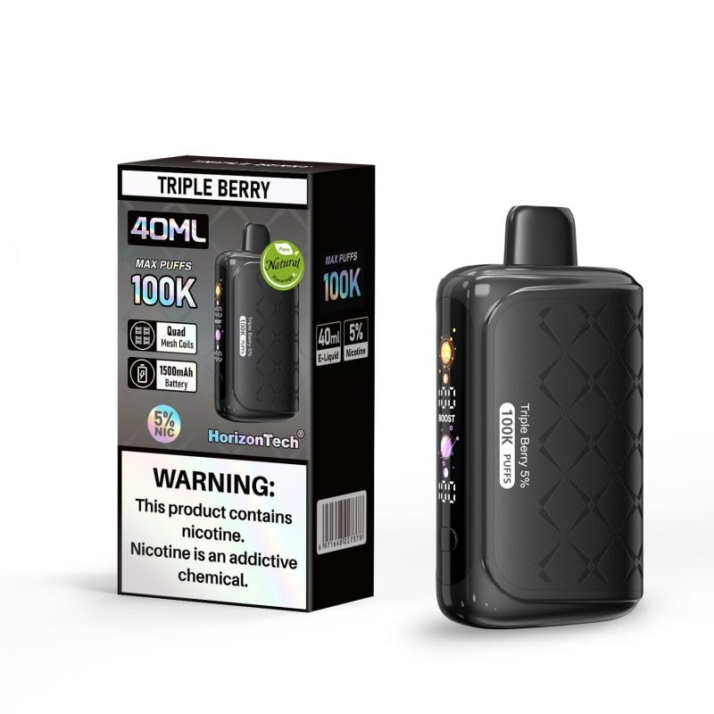 HorizonTech 100K disposable vape - Triple Berry