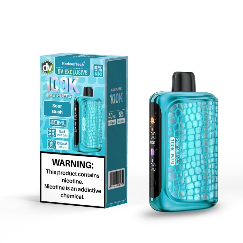 HorizonTech 100K disposable vape - Sour Gush