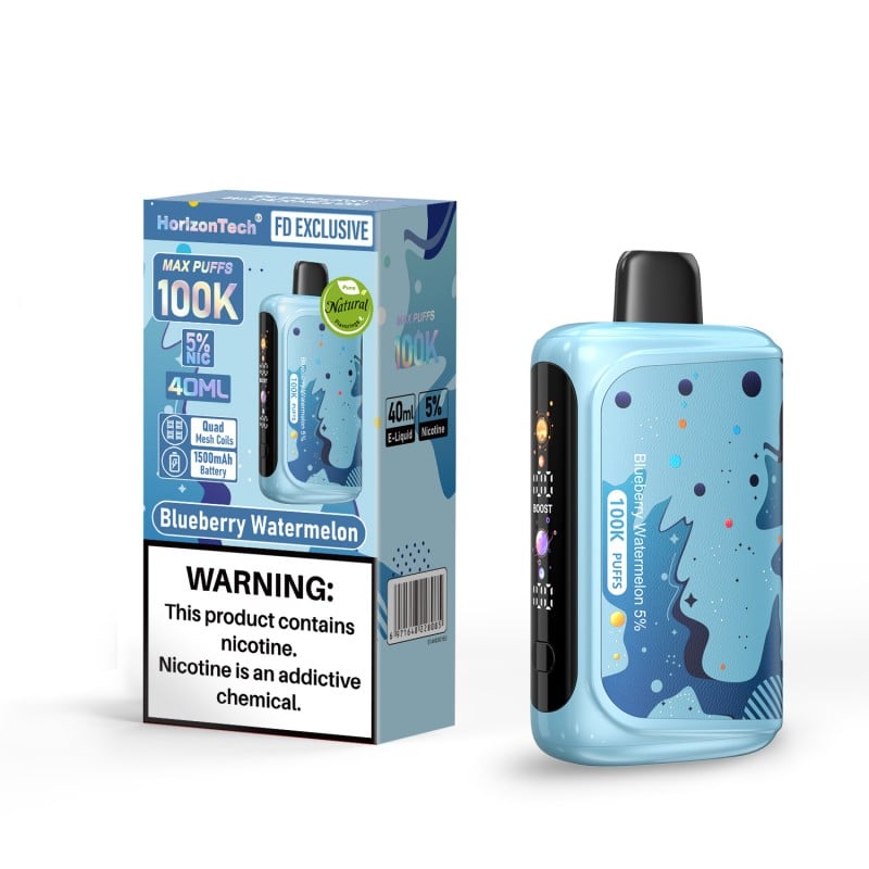 HorizonTech 100K disposable vape - Blueberry Watermelon