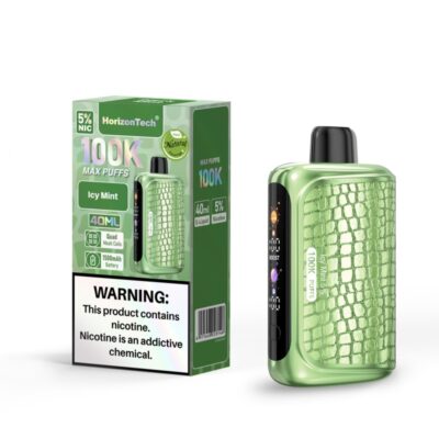 HorizonTech 100K disposable vape - Icy Mint