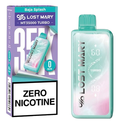 Lost Mary MT35000 Turbo Zero Nicotine Disposable Vape