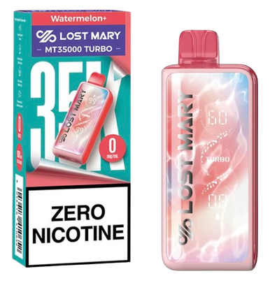 Lost Mary MT35000 Turbo Zero Nicotine Disposable Vape - Image 4